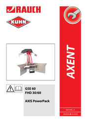 Rauch KUHN AXIS FHD-30 Manual De Instrucciones