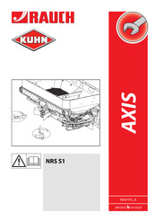 Rauch KUHN AXIS NRS S1 Manual De Instrucciones