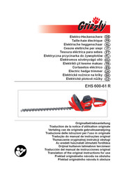 Grizzly EHS 600-61 R Traducción Del Manual De Instrucciones Origina