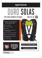 Spinlock DURO SOLAS 275N Manual Del Usuario