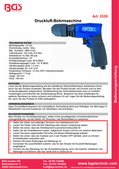 BGS technic 3335 Manual De Instrucciones