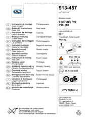 CRUZ 913-457 Instrucción De Montaje