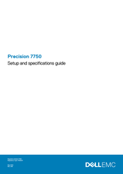 Dell Precision 7750 Manual Del Usuario