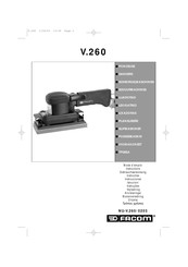 Facom V.260 Manual De Instrucciones