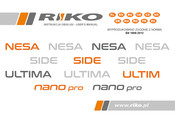 RIKO ULTIMA Manual Del Usuario