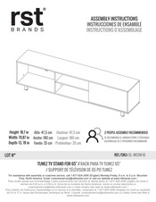 rst brands SL- MCON-16 Instrucciones De Ensamble