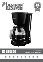 Bestron Black&Wood ACM900BW Manual De Instrucciones