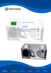 Ormazabal PFS-48-H Instrucciones Generales