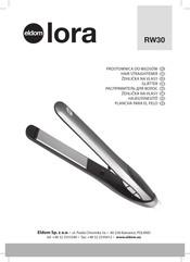 Eldom lora RW30 Manual De Instrucciones