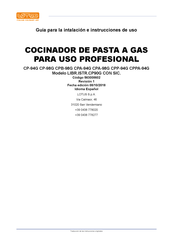 Lotus CP-94G Guia Para La Intalación E Instrucciones De Uso