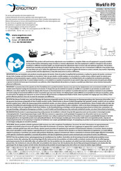 Ergotron WorkFit-PD Instrucciones De Instalación