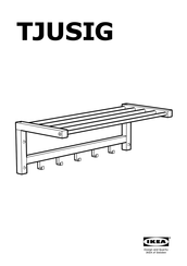 IKEA TJUSIG Manual De Instrucciones