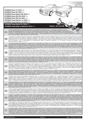 ECS Electronics KI-132-BX Instrucciones De Montaje