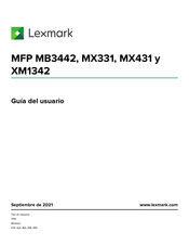 Lexmark XM1342 Guia Del Usuario