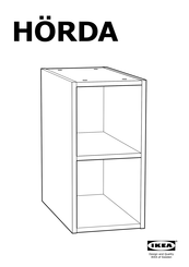 IKEA HORDA Manual De Instrucciones