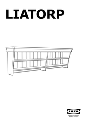 IKEA LIATORP Manual De Instrucciones