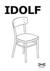 IKEA IDOLF Manual De Instrucciones