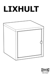 IKEA LIXHULT Manual De Instrucciones
