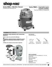 Shop-Vac 90LN Serie Manual Del Usuario