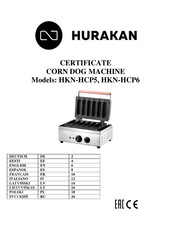 HURAKAN HKN-HCP5 Guia De Inicio Rapido