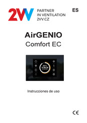 2VV AirGENIO Comfort EC Instrucciones De Uso