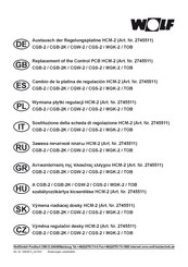 Wolf HCM-2 Manual De Instrucciones