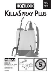 Hozelock KILLASPRAY PLUS Manual De Instrucciones