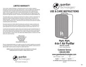 Guardian Technologies AC4150 Instruciones De Uso Y Cuidado