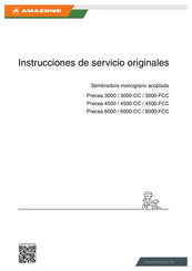 Amazone Precea 4500 Instrucciones De Servicio Originales