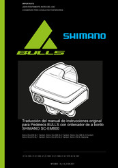 Bulls Shimano SC-EM800 Traducción Del Manual De Instrucciones Original