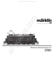 marklin 37061 Manual Del Usuario