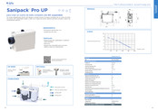 SFA Sanipack Pro UP Manual De Instalación