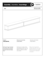 Southern Enterprises FA367200TXX Manual De Instrucciones