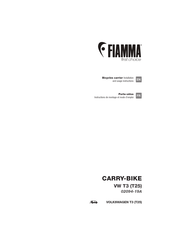 Fiamma CARRY-BIKE VW T3 Manual De Instrucciones