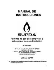 Supra 4Q-TD-60 Manual De Instrucciones