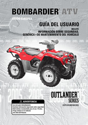 BOMBARDIER OUTLANDER 400 H.O 2005 Guia Del Usuario