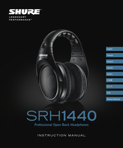 Shure SRH1440 Manual De Instrucciones