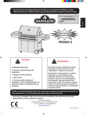 Napoleon PRO665-3 Manual De Instrucciones