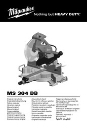 Milwaukee MS 304 DB Manual Original