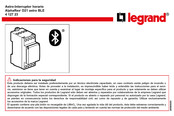 Legrand AlphaRex3 D21 astro BLE Manual De Instrucciones