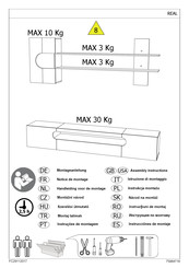 Tecnos REAL Instrucciones De Montaje