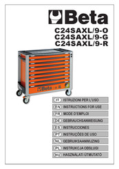 Beta C24SAXL/9-O Instrucciones