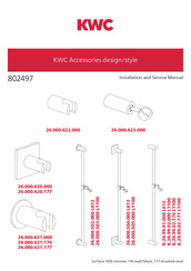 KWC 26.000.620.177 Manual De Instalación Y Servicio