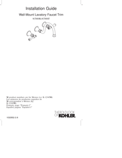 Kohler K-T16107 Manual De Instrucciones