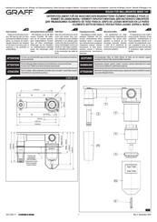 GRAFF 2365100 Instrucción De Montaje Y Servicio
