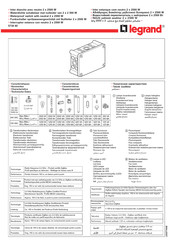 Legrand 5738 60 Guia De Inicio Rapido