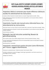 Gifi 435717 Manual Del Usuario
