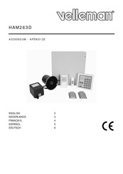 Velleman HAM263D Manual De Instrucciones