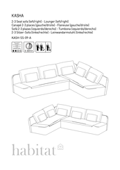 Habitat KASHA KASH-SS-09-A Instrucciones De Montaje