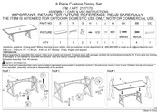 SUNVILLA 2127170 Instrucciones De Ensamblado, Uso Y Cuidado